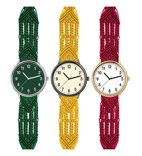 Macrame apple 2025 watch band